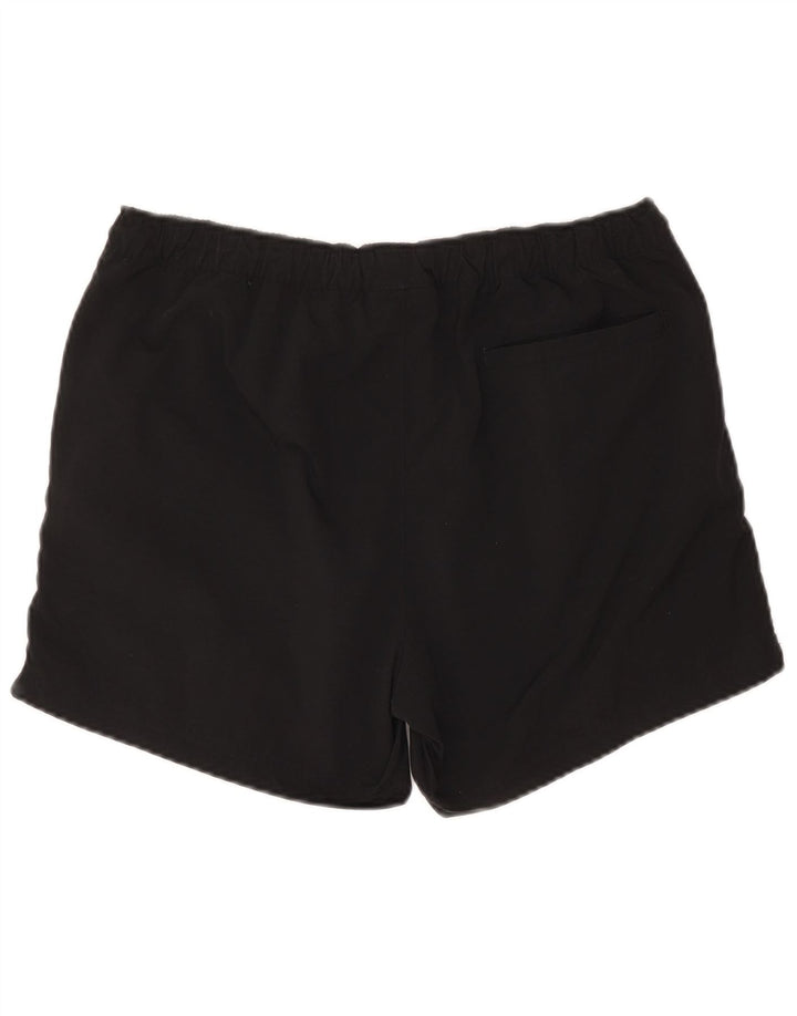 Champion Short de Bain Homme Large Noir Polyamide