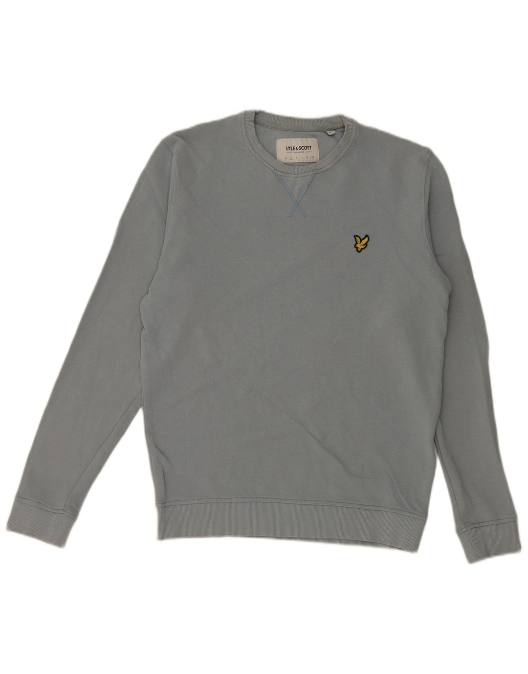 Lyle & Scott Sweat-shirt pour homme en coton bleu petit