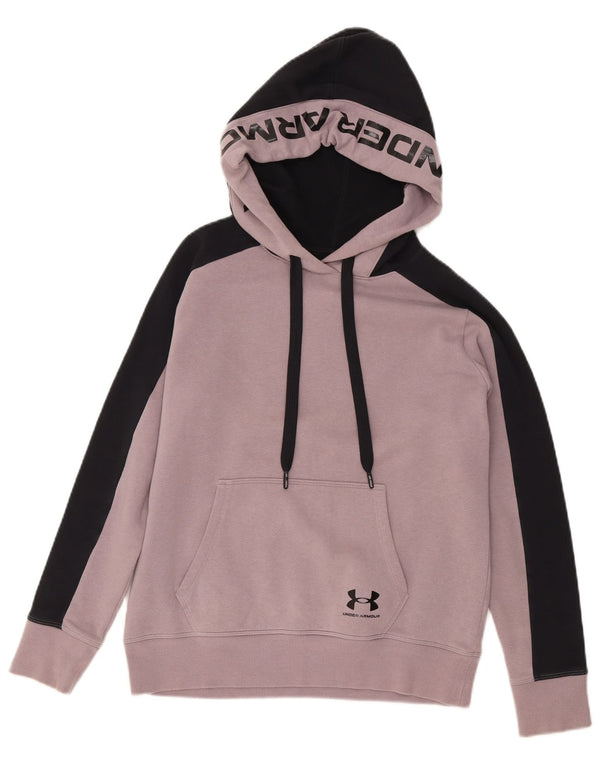 Under Armour Pull à capuche graphique pour femme UK 6 XS Rose Colourblock