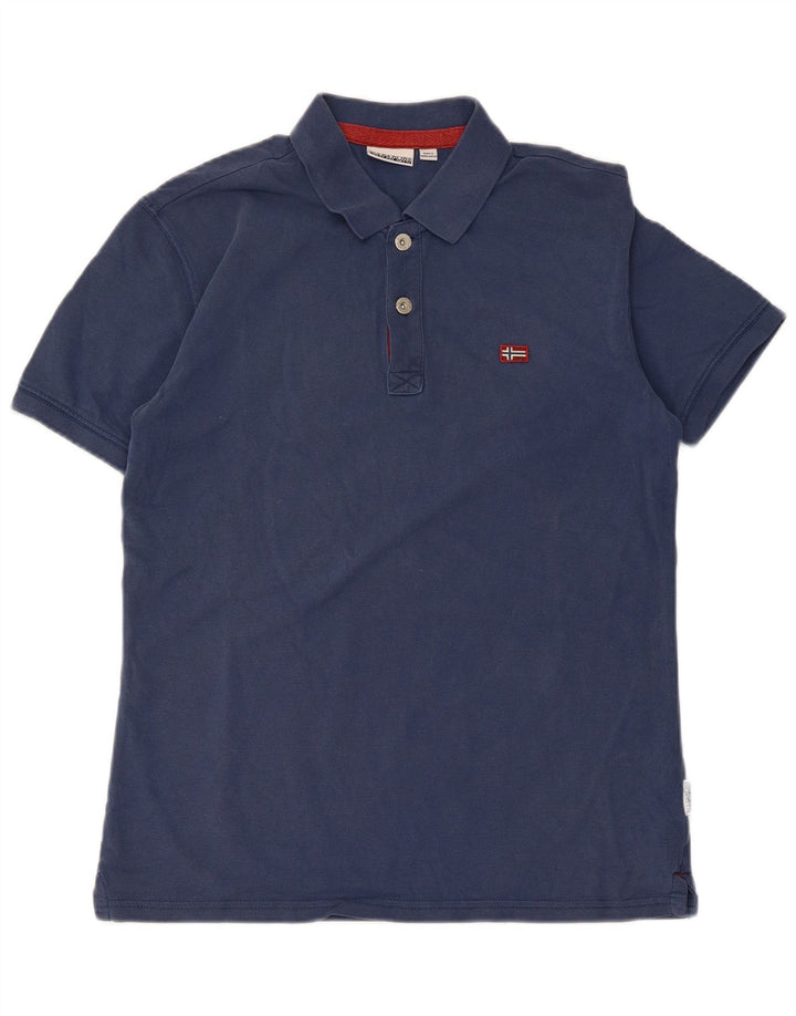 NAPAPIJRI Polo Homme Petit Bleu Marine