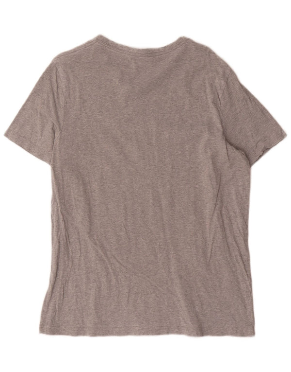 Tommy Hilfiger T-Shirt Homme Gris Moyen Moucheté Coton