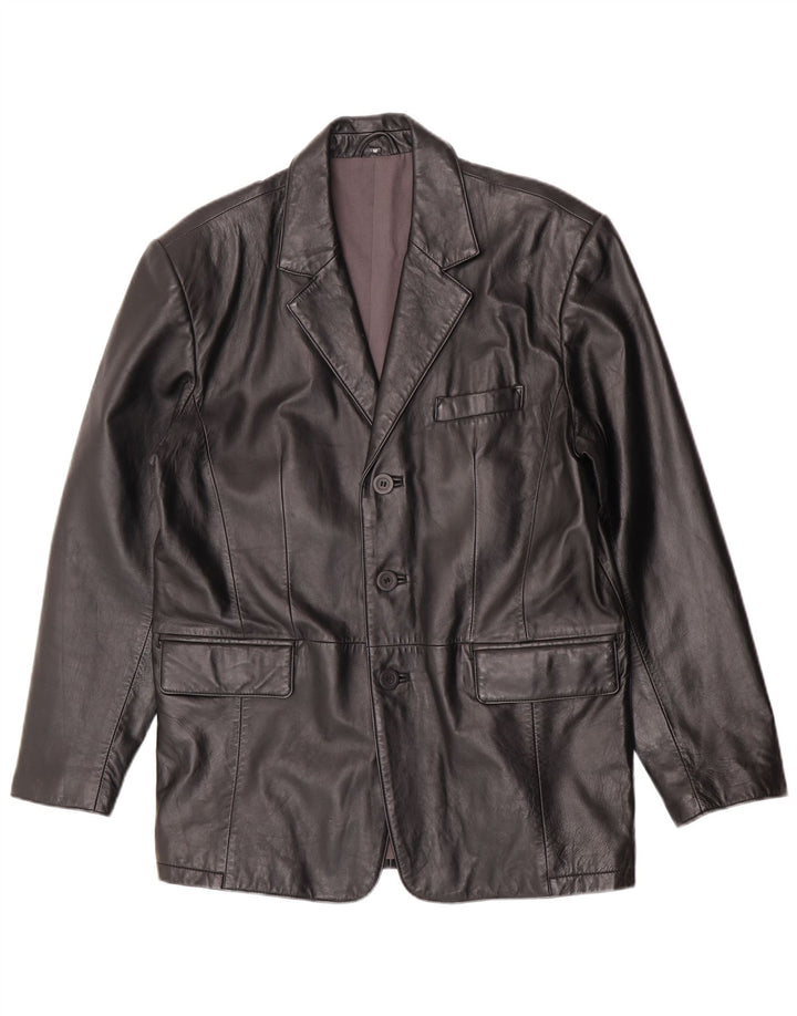 Angelo Litrico Veste blazer à 3 boutons pour homme UK 38 Noir moyen