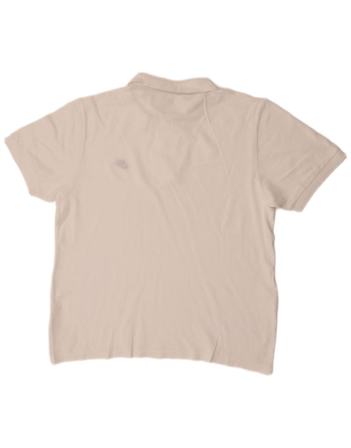 Nike Polo Homme XL Blanc Coton