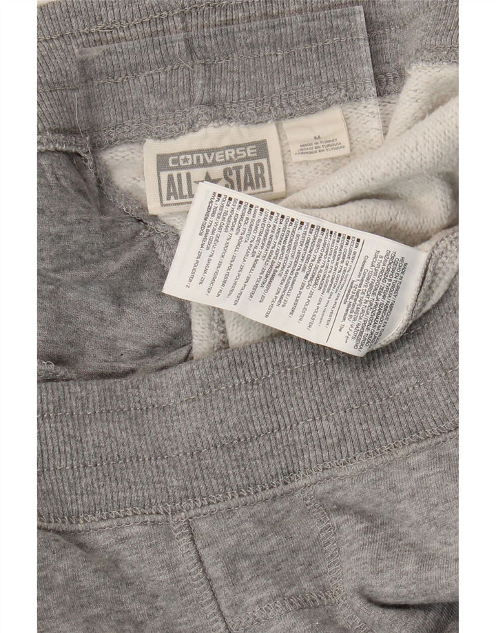 CONVERSE Short de Sport Homme Gris Moyen Chiné Coton