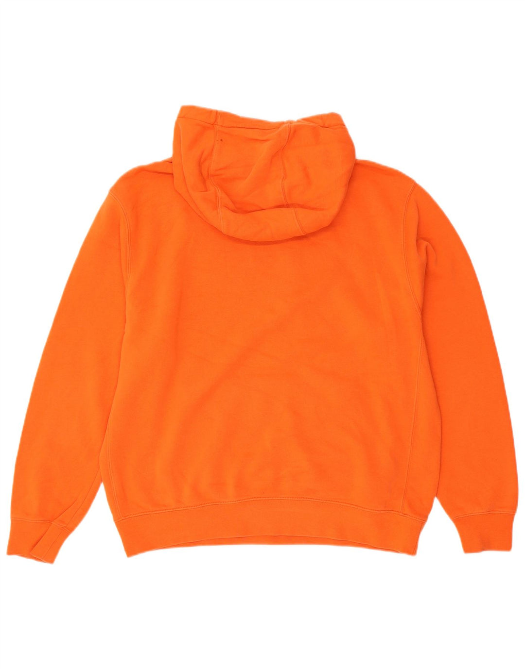 NIKE Pull à capuche pour homme Grand coton orange