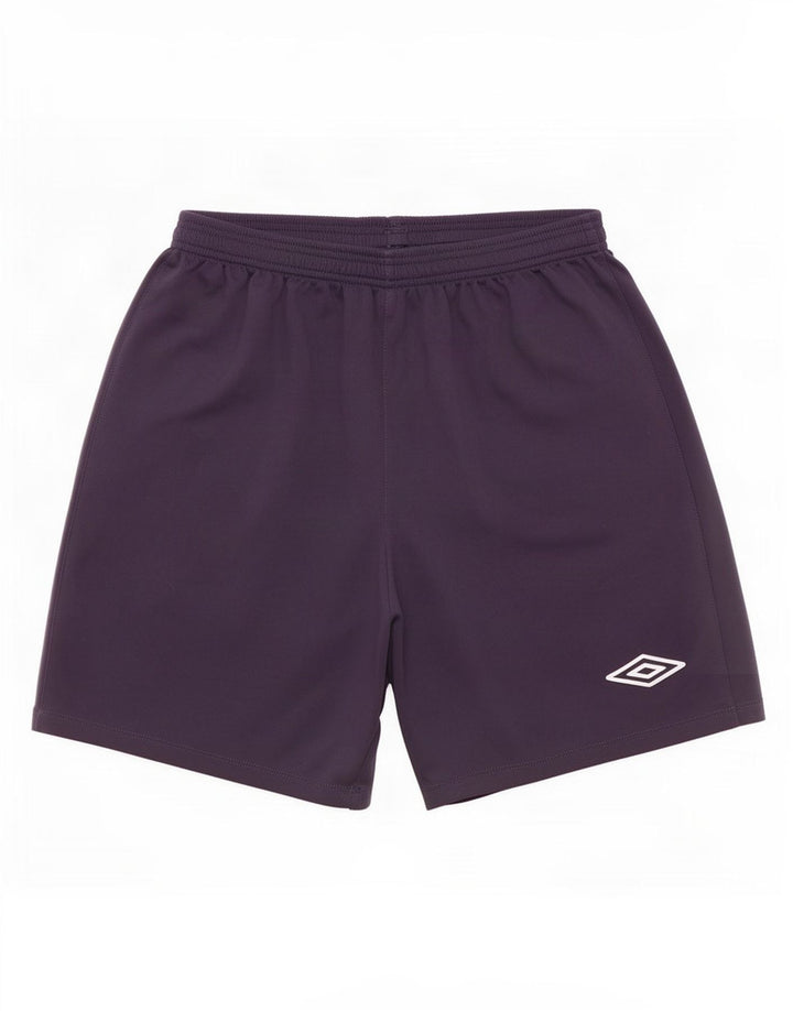 Umbro Short de Sport Homme Large Bleu Marine Polyester