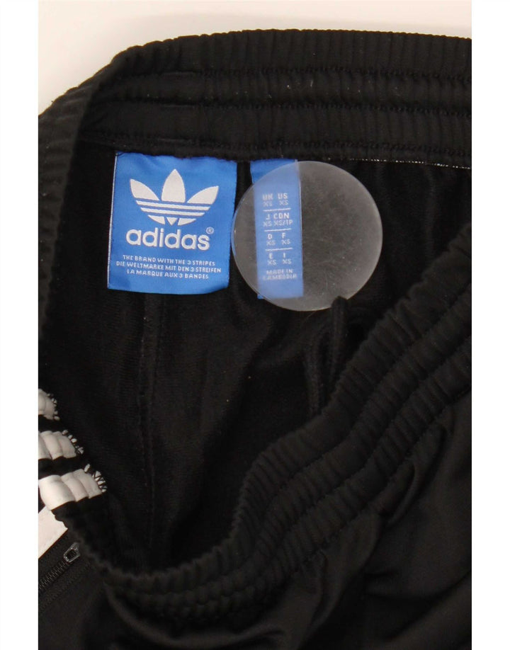 Adidas Pantalon de survêtement pour femme UK 4 XS Noir Polyester