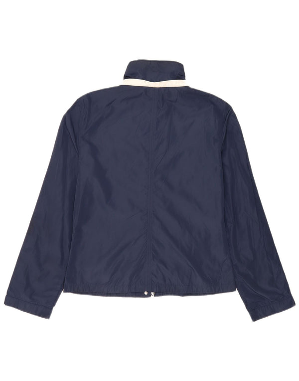 Emporio Armani Veste de survêtement pour femme UK 14 Bleu marine moyen