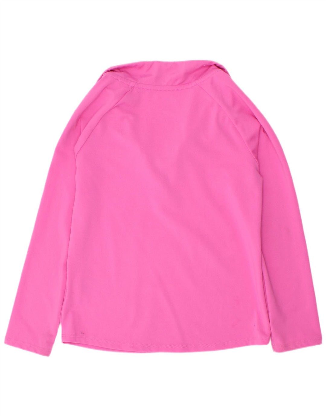 Haut de survêtement Nike Dri Fit à col zippé pour fille 5-6 ans Rose moyen