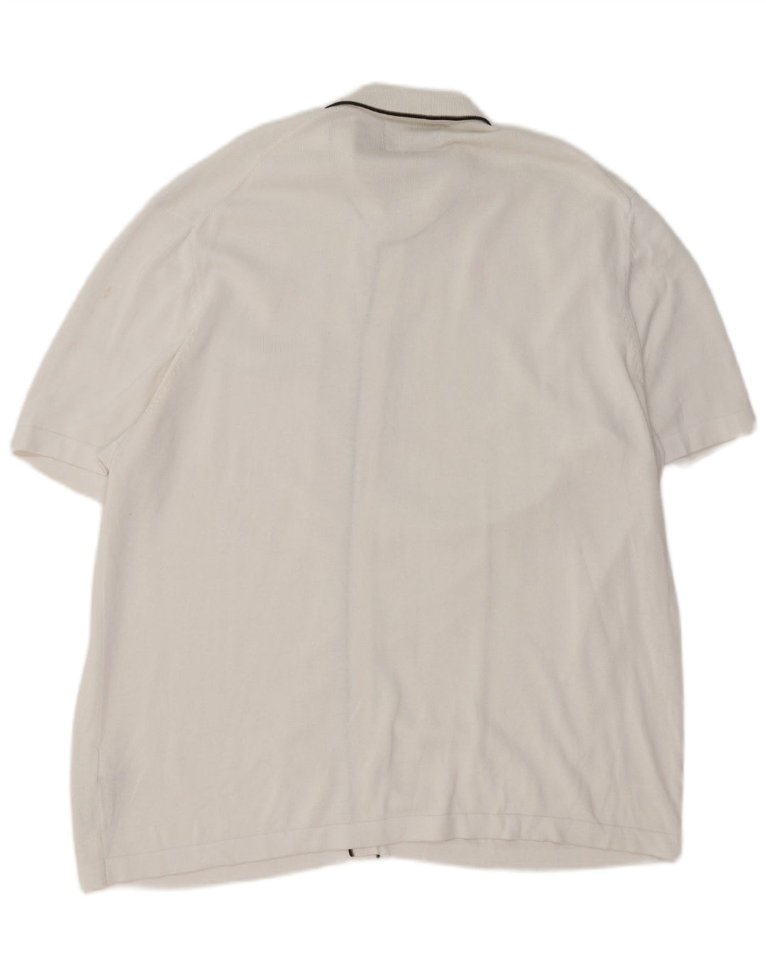 Marks & Spencer Cardigan à manches courtes pour homme 2XL Blanc Modal