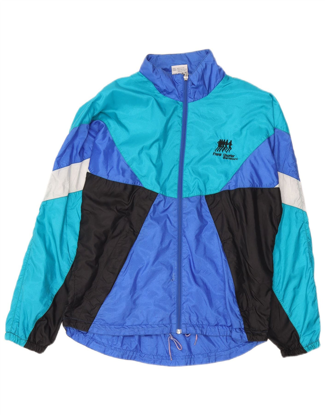 Frank Shorter Survêtement Complet Homme Bleu Moyen Nylon Colorblock