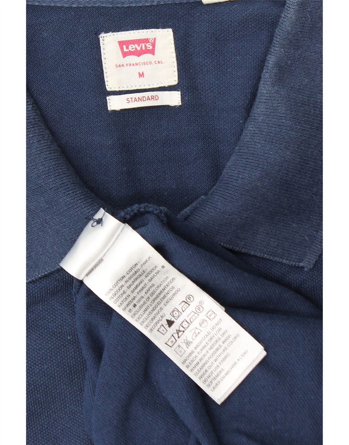 Levi's Polo Standard Homme Bleu Marine Moyen Coton