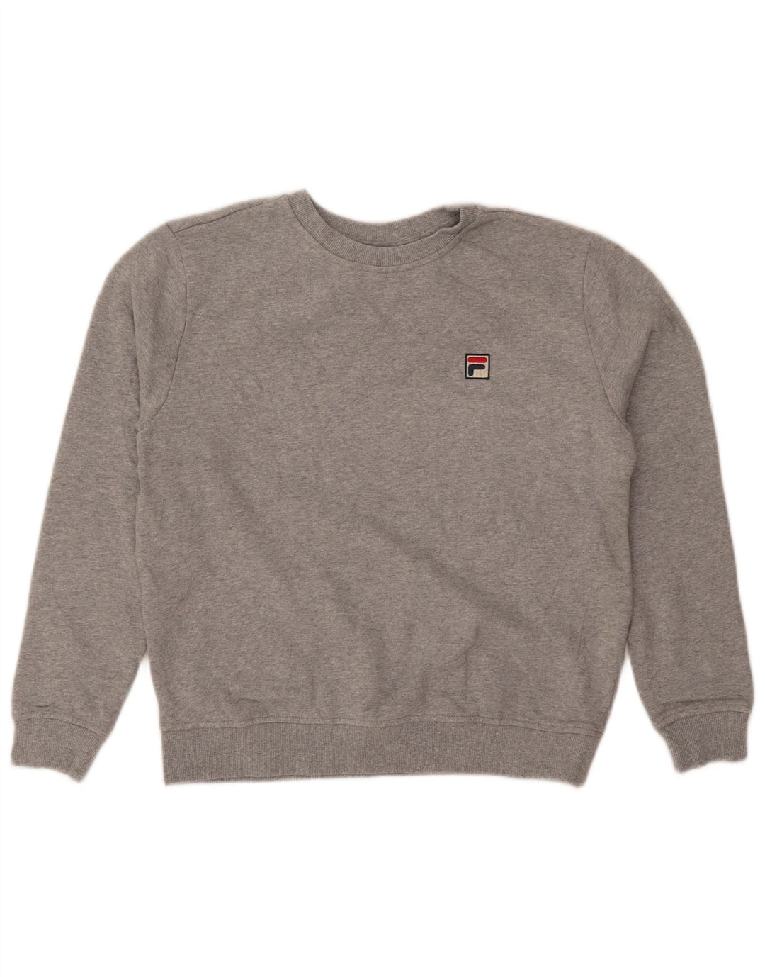 Fila Sweat-shirt pour femme en coton moucheté gris moyen UK 44