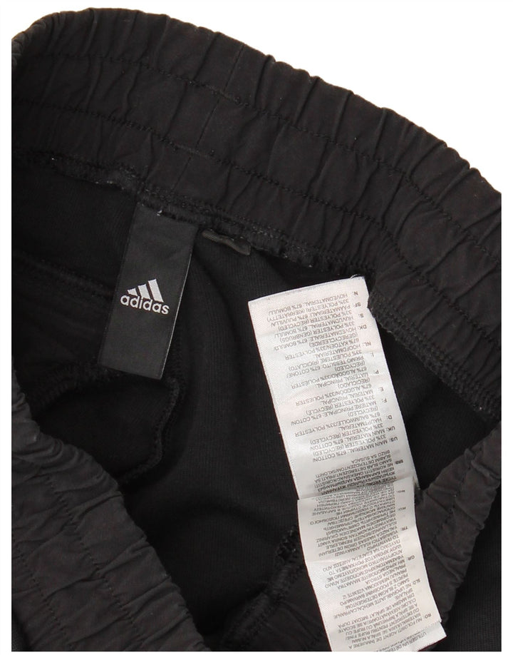 Adidas Pantalon de survêtement pour femme en coton noir Taille S
