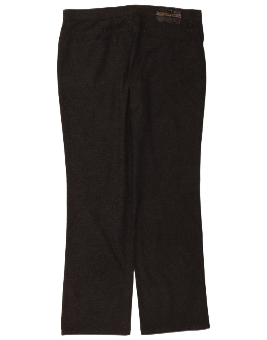 Trussardi Pantalon décontracté droit W34 L30 Gris Polyester
