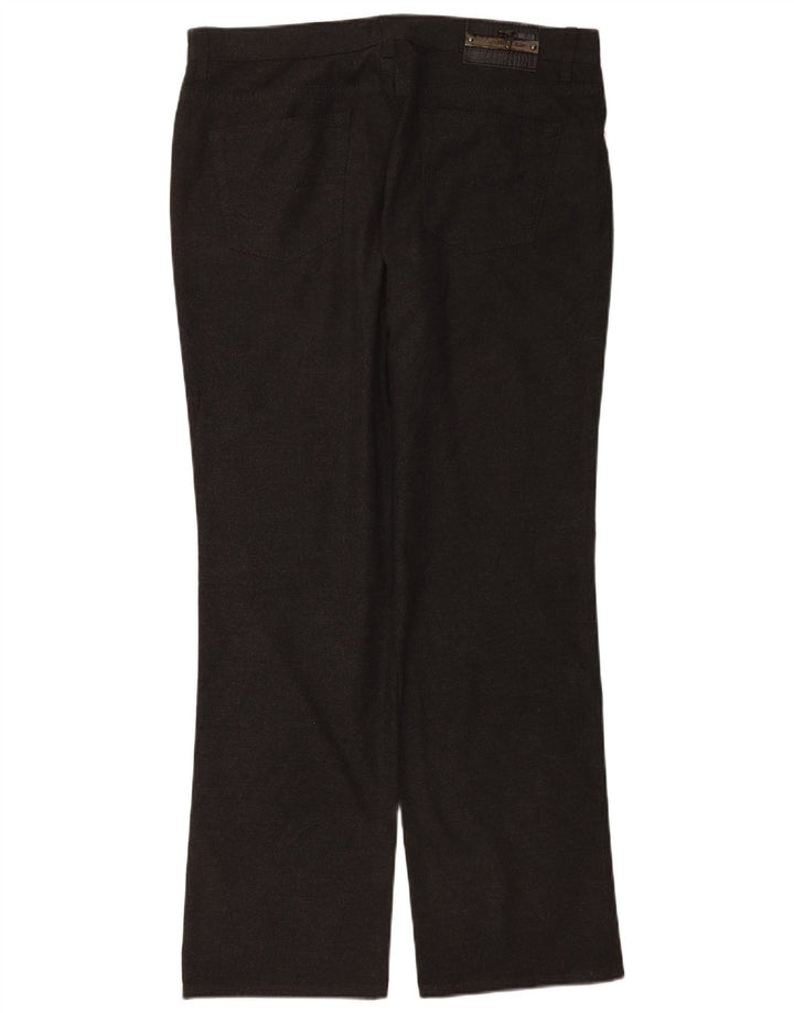 Trussardi Pantalon décontracté droit W34 L30 Gris Polyester