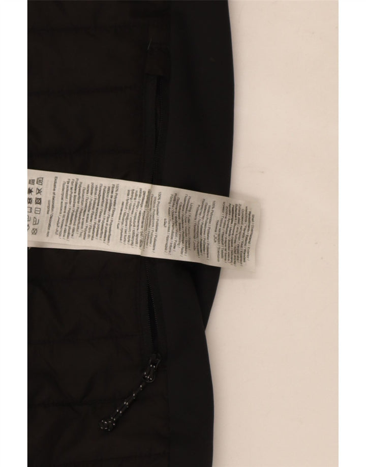 Jack & Jones Gilet rembourré pour homme UK 40 Large Noir Colorblock Polyester