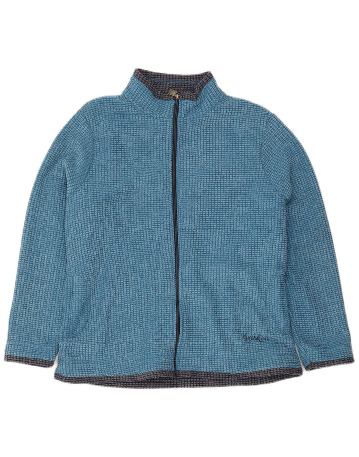 Weird Fish Veste Polaire Femme UK 18 XL Bleu Colorblock Polyester