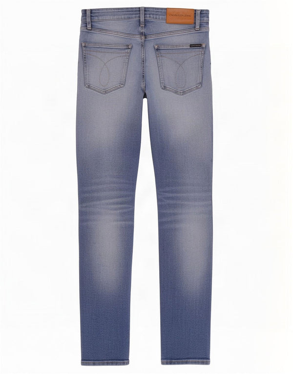 Calvin Klein Jean Slim Homme W31 L32 Bleu Coton