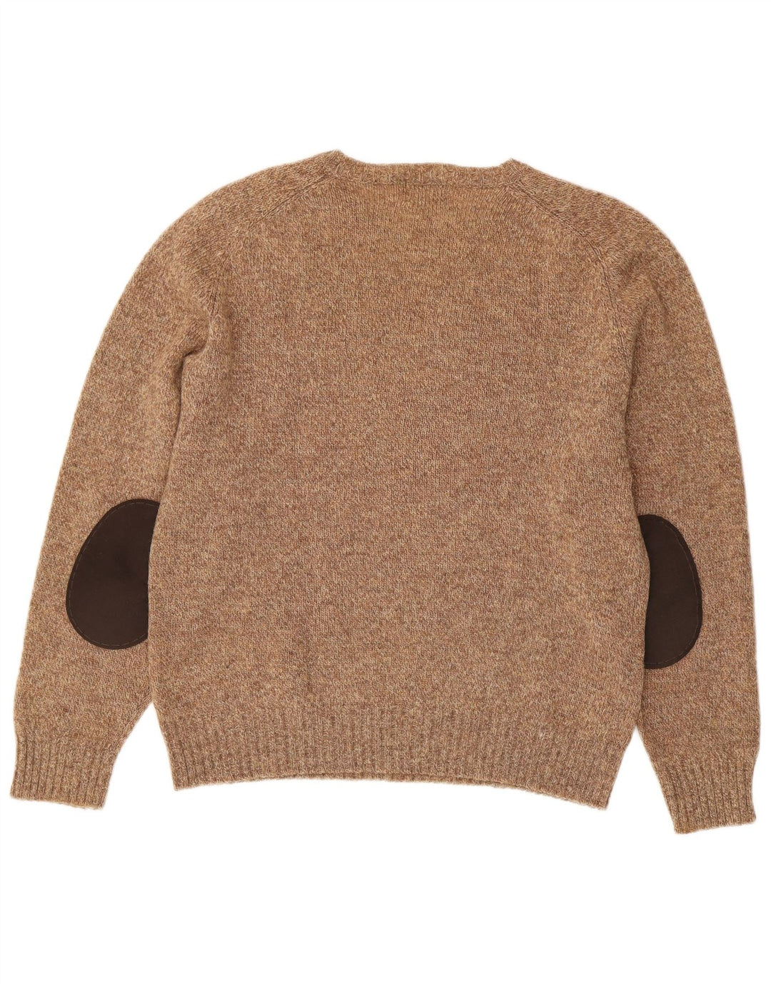 Kappa Pull à col rond pour femme UK 16 Large laine marron