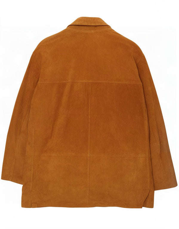 J. C. Twidd Manteau en Daim pour Homme IT 54 2XL Cuir Beige