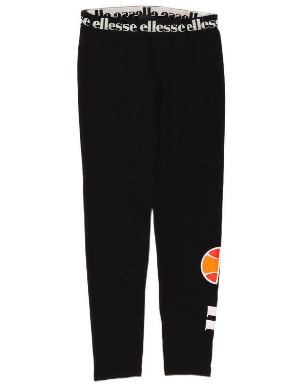 Ellesse Leggings graphiques pour femme UK 4 XS Noir