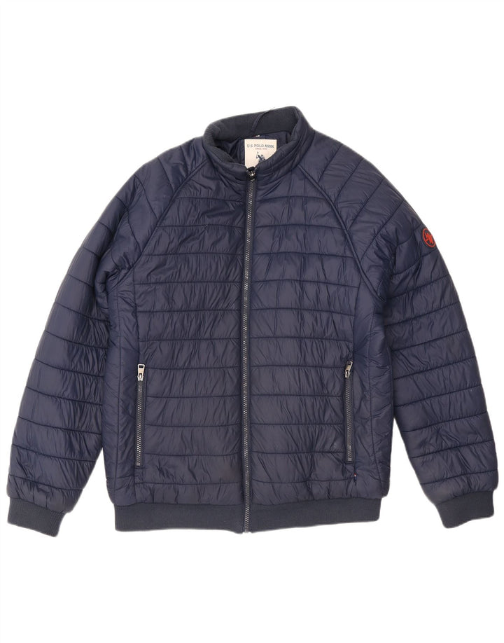 U.S. Polo Assn. Veste matelassée homme UK 38 Nylon bleu marine moyen