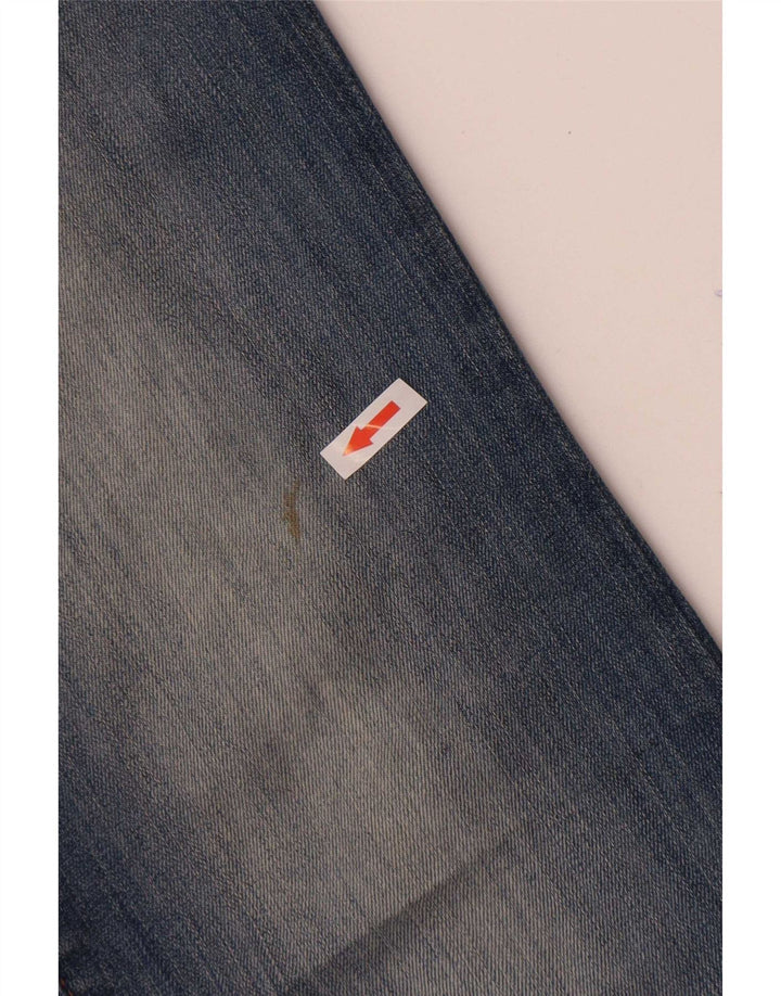 Zara Jean évasé pour femme EU 38 Small W28 L30 Bleu