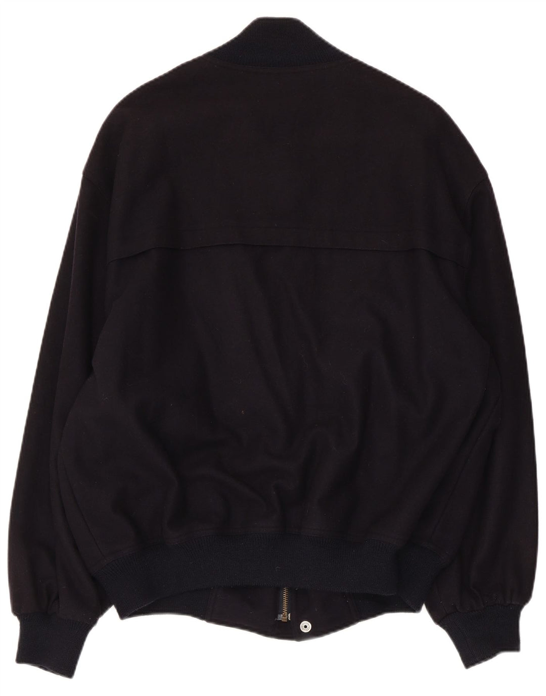 WHITE SAILS Blouson Bomber Homme IT 54 2XL Bleu Marine Laine