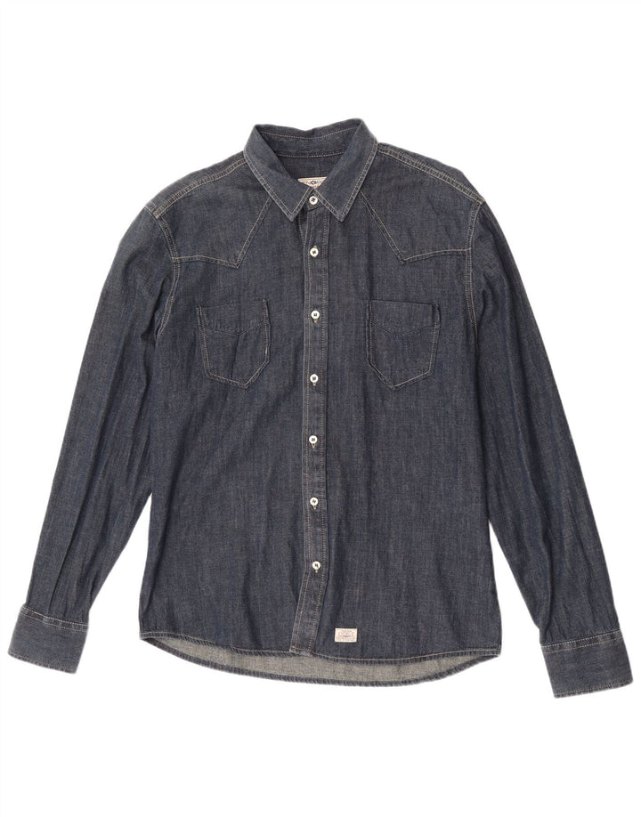 Energie Chemise en Jean Homme XL Bleu Coton