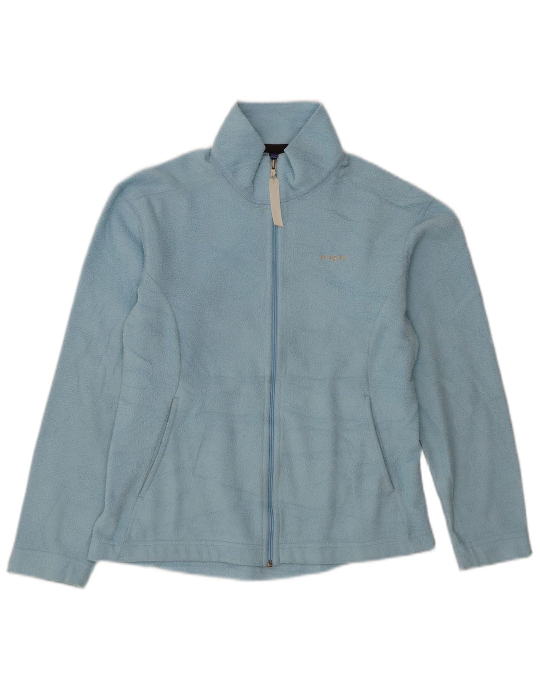 Patagonia Femmes Synchilla Polaire Veste UK 10 Petit Bleu Polyester