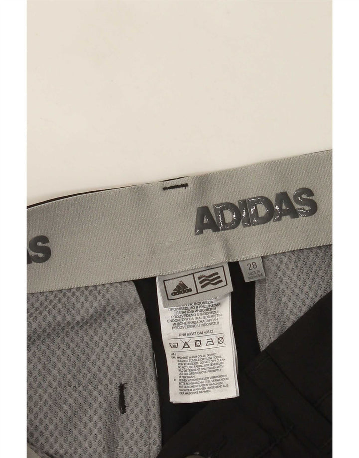 Adidas Short Chino Homme W28 Petit Noir Polyester