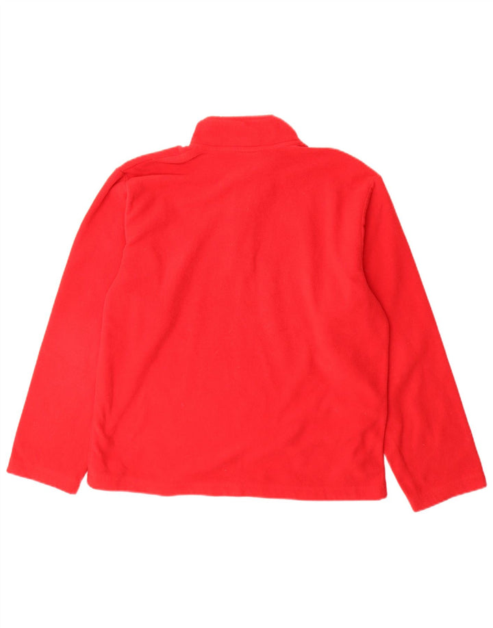 STARTER Pull Polaire Col Zippé Garçon 15-16 ans 2XL Rouge Polyester