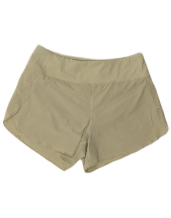 Athleta Short de sport pour femme UK 44 Polyester vert moyen