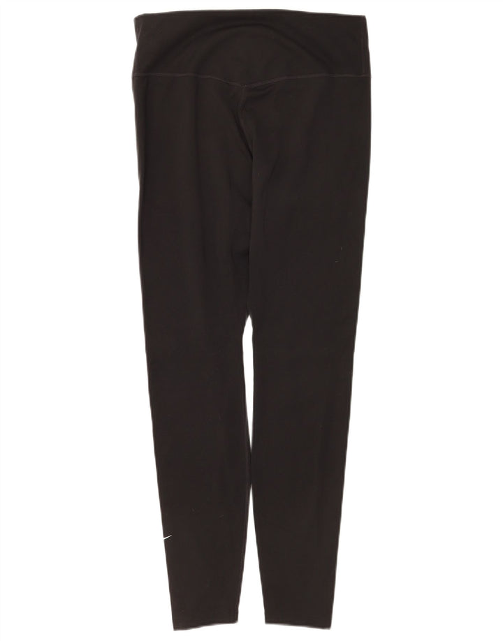 Legging Nike Femme UK 42 Polyester Noir Moyen