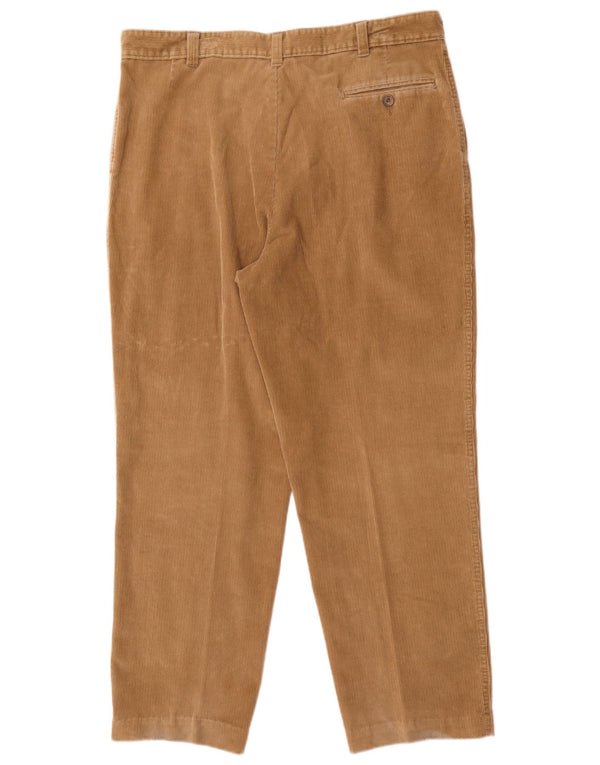 Marks & Spencer Pantalon en velours côtelé pour homme W38 L29 Coton marron