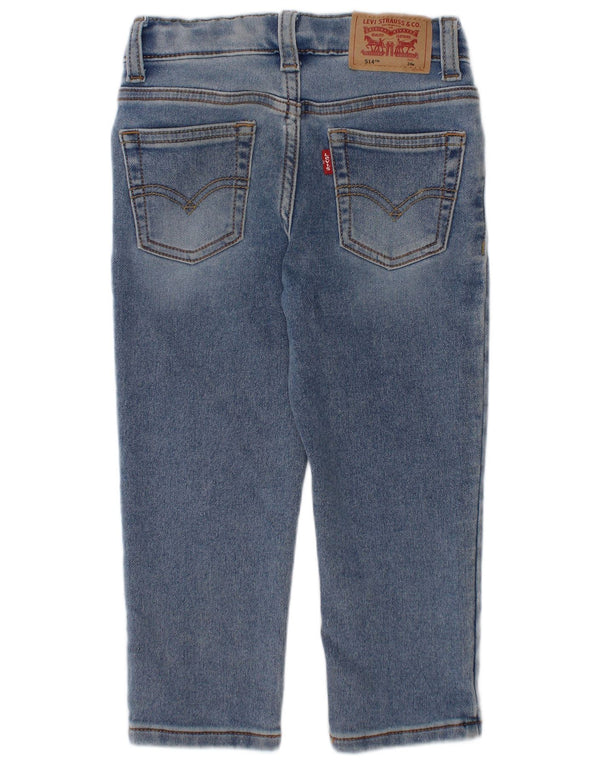 LEVI'S Jean droit 514 bébé garçon 18-24 mois W20 L13 bleu coton