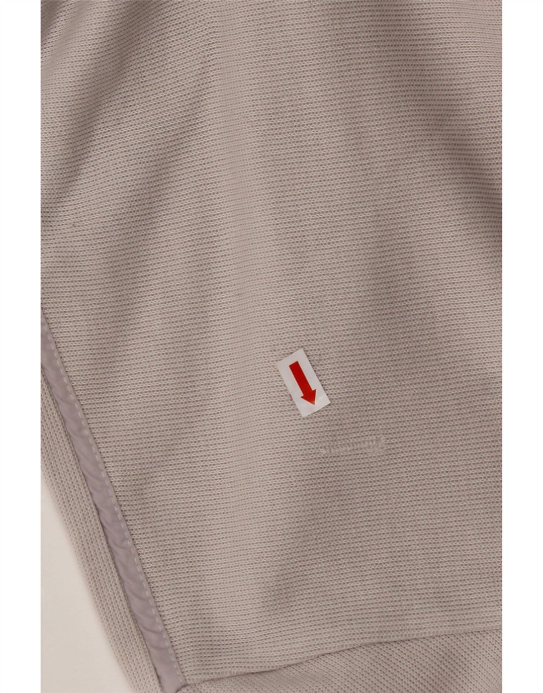 HUGO BOSS Homme Top Manches Longues XL Blanc Cassé Colourblock Coton