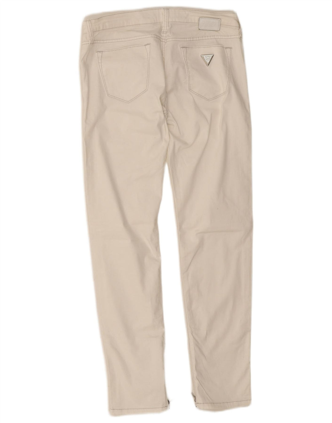 Guess Femme Beverly Jean Skinny W28 L28 Blanc