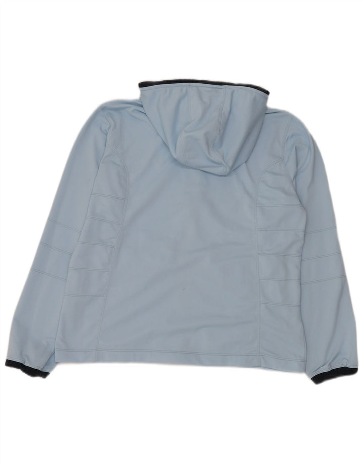 Lotto Veste de survêtement à capuche pour femme UK 44 Bleu moyen Polyester