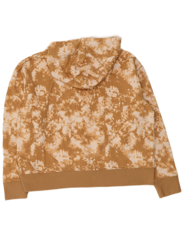 Champion Pull à capuche graphique pour femme UK 44 Coton Tie Dye Beige Moyen