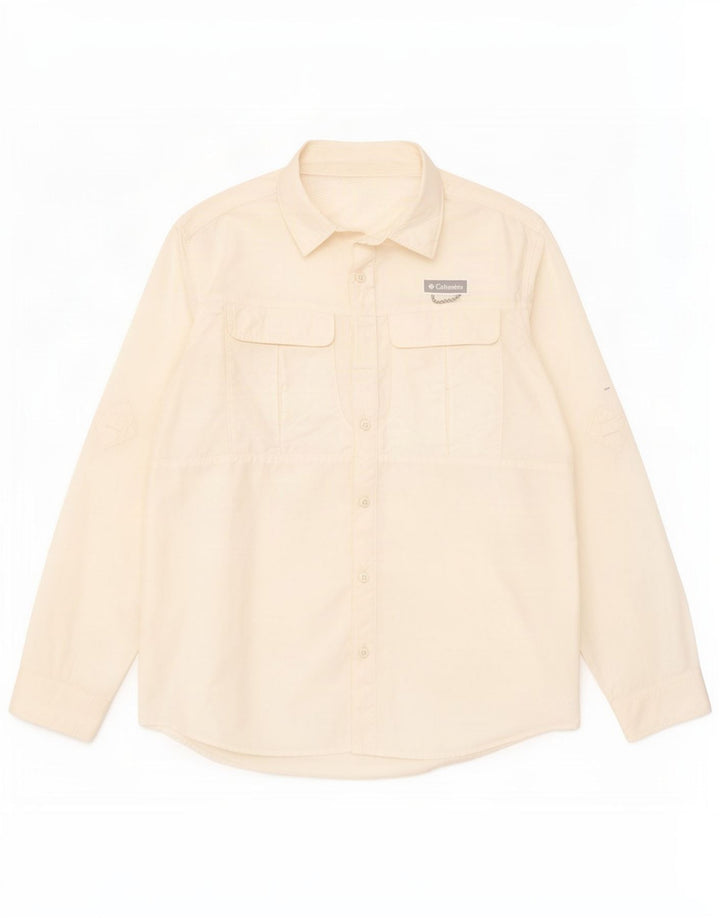 Columbia Chemise Omni-Shield pour hommes en nylon blanc moyen