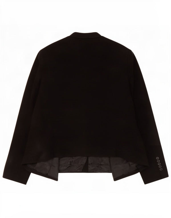 Topshop Veste blazer ouverte pour femme Petite Crop UK 8 Small Noir