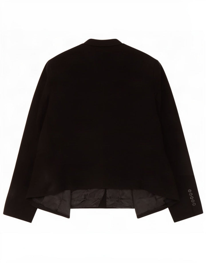 Topshop Veste blazer ouverte pour femme Petite Crop UK 8 Small Noir
