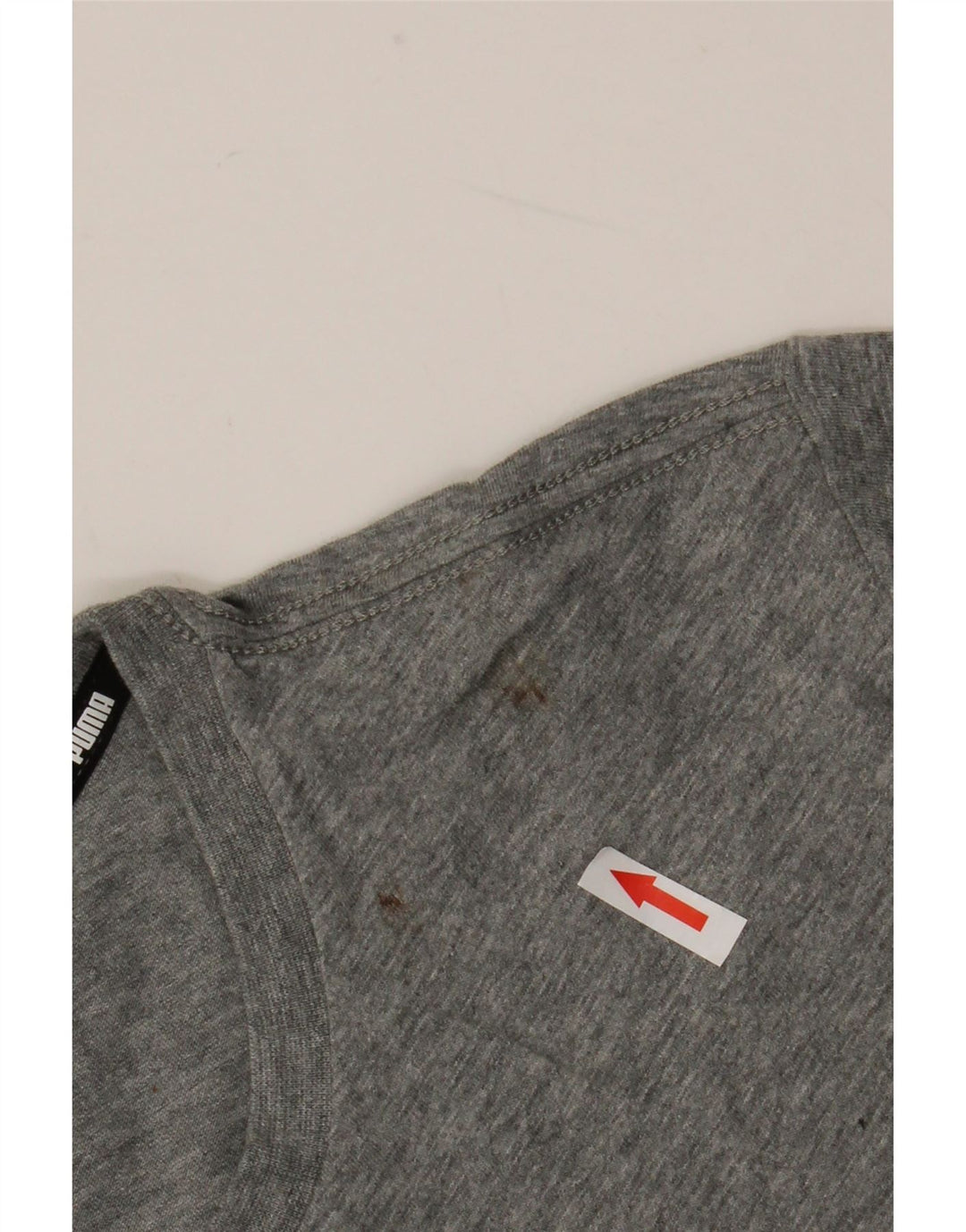 Puma T-Shirt Homme Gris Moyen Coton