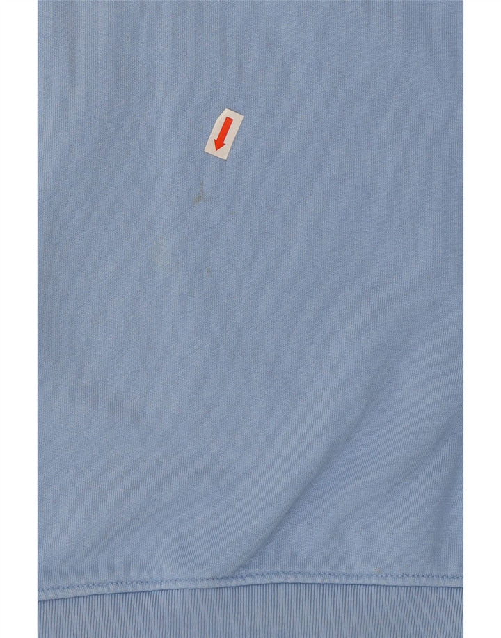 Crew Clothing Sweat-shirt pour homme en coton bleu Taille L