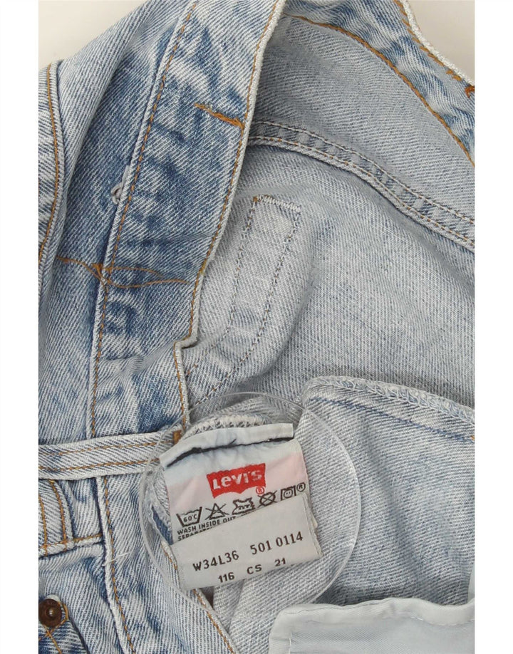 Levi's Jean Droit Homme W34 L36 Bleu Coton