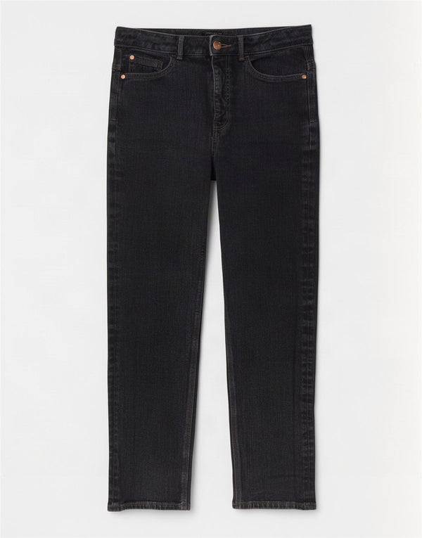 Marks & Spencer Jean slim pour femme UK 12 Medium W28 L28 Gris Coton
