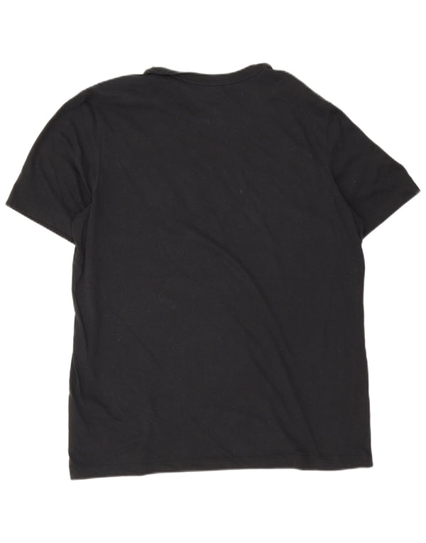 Nike Hommes Dri Fit Graphic T-Shirt Haut Large Noir Coton