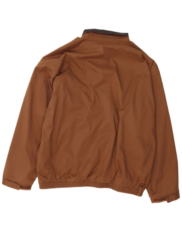 Tehama Veste de Pluie Pull Homme UK 42 XL Marron Polyester